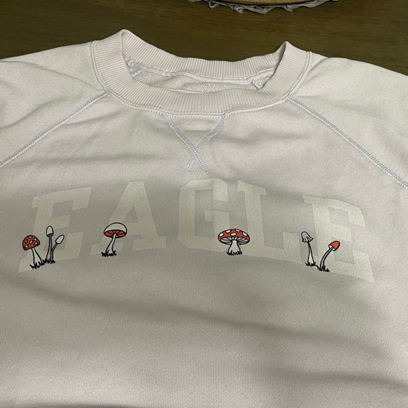 American Eagle Outfitters Light Purple Sweatshirt - Picture 4 of 6